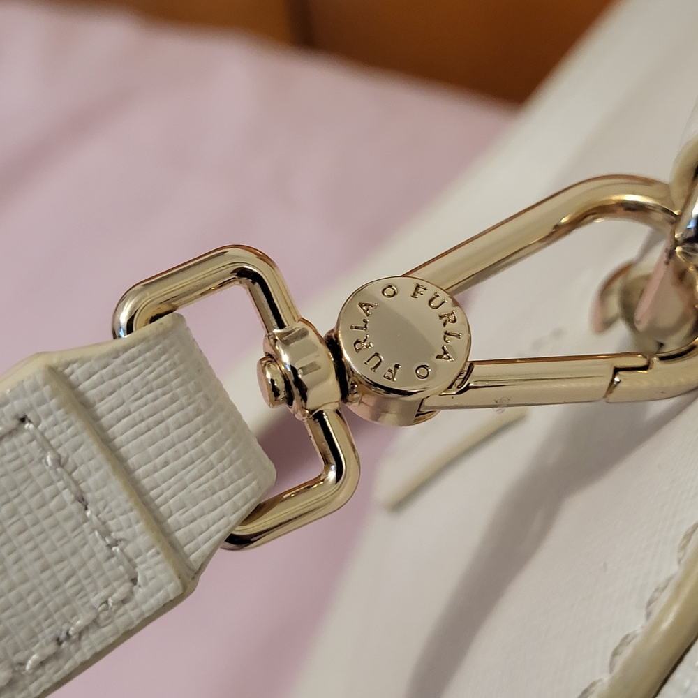 Furla Creme Crossbody Bag - Picture 6 of 16